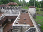 Séð yfir Castillo San Felipe