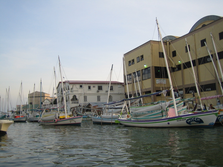 Höfnin í Belize City