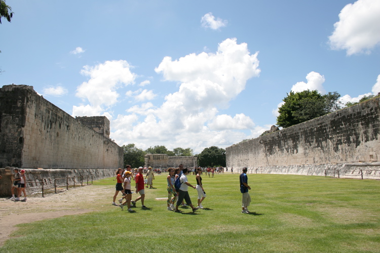 Leikvöllur í Chichen Itza
